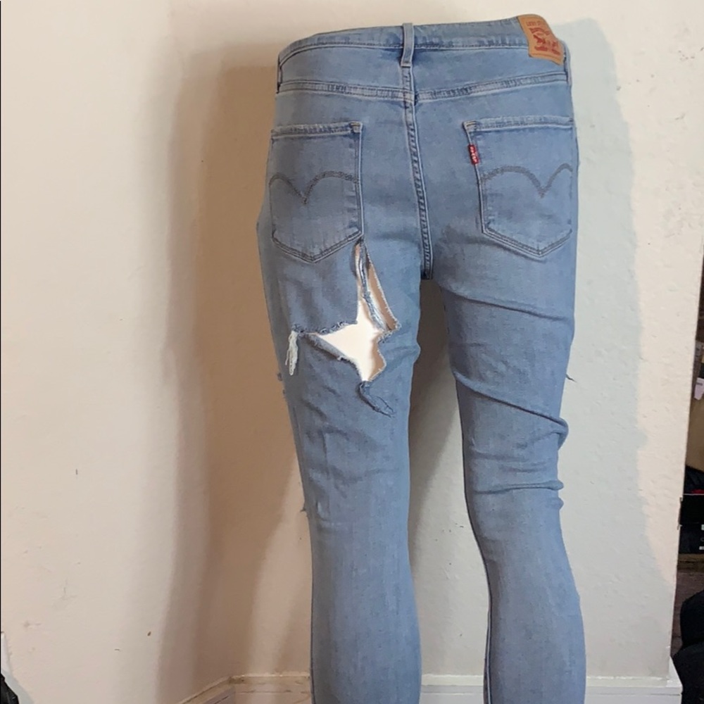 Levi’s 721 high rise distressed skinny - Picture 4 of 7